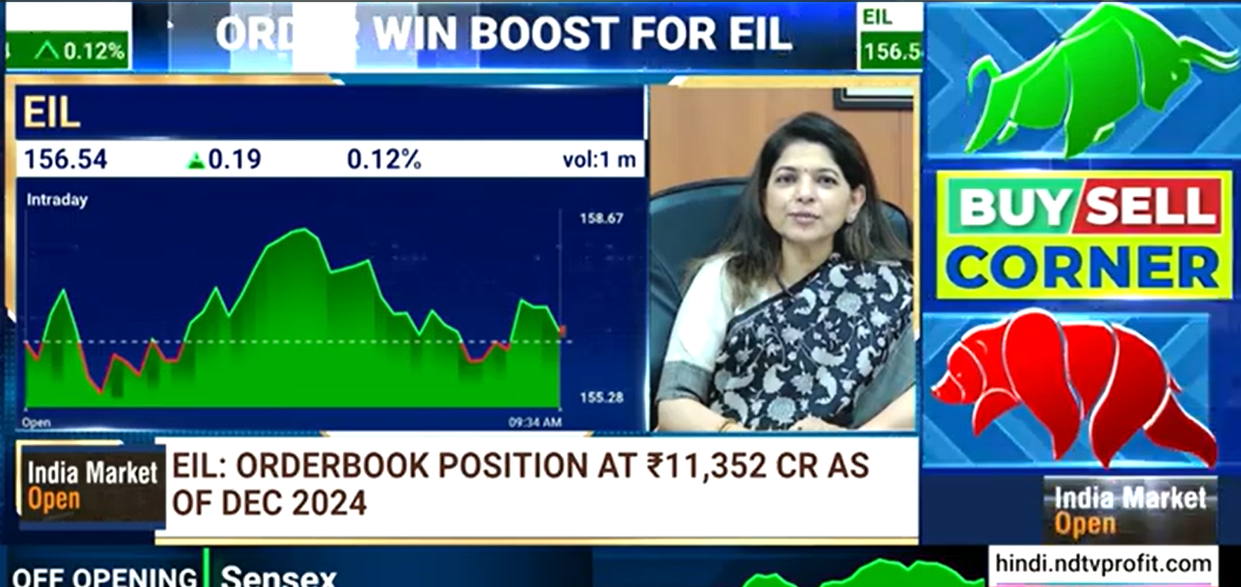Interview of Ms. Vartika Shukla, C&MD, EIL with NDTV Profit on March 27, 2025