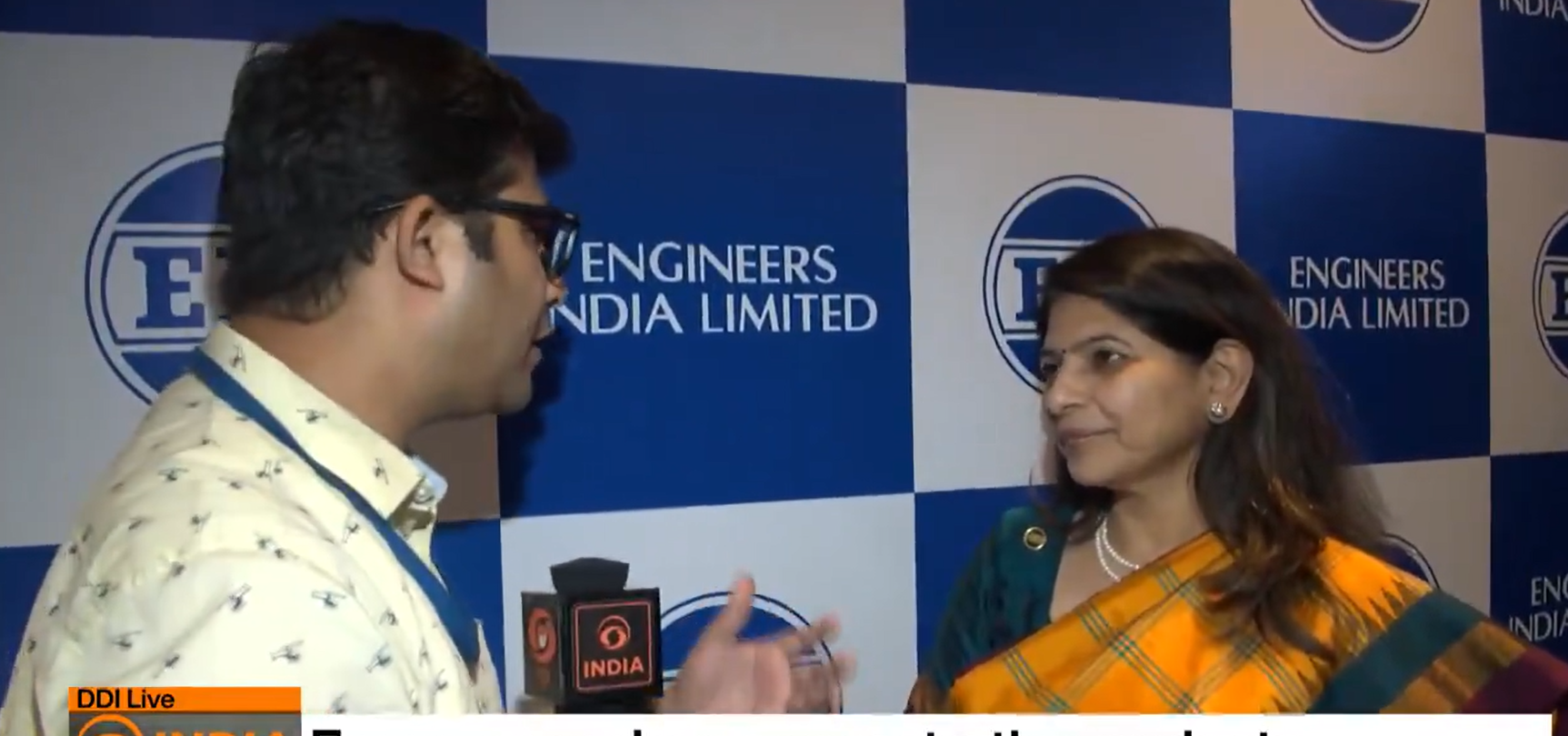Interview of Ms. Vartika Shukla, C&MD, EIL with DD News on May 29, 2025