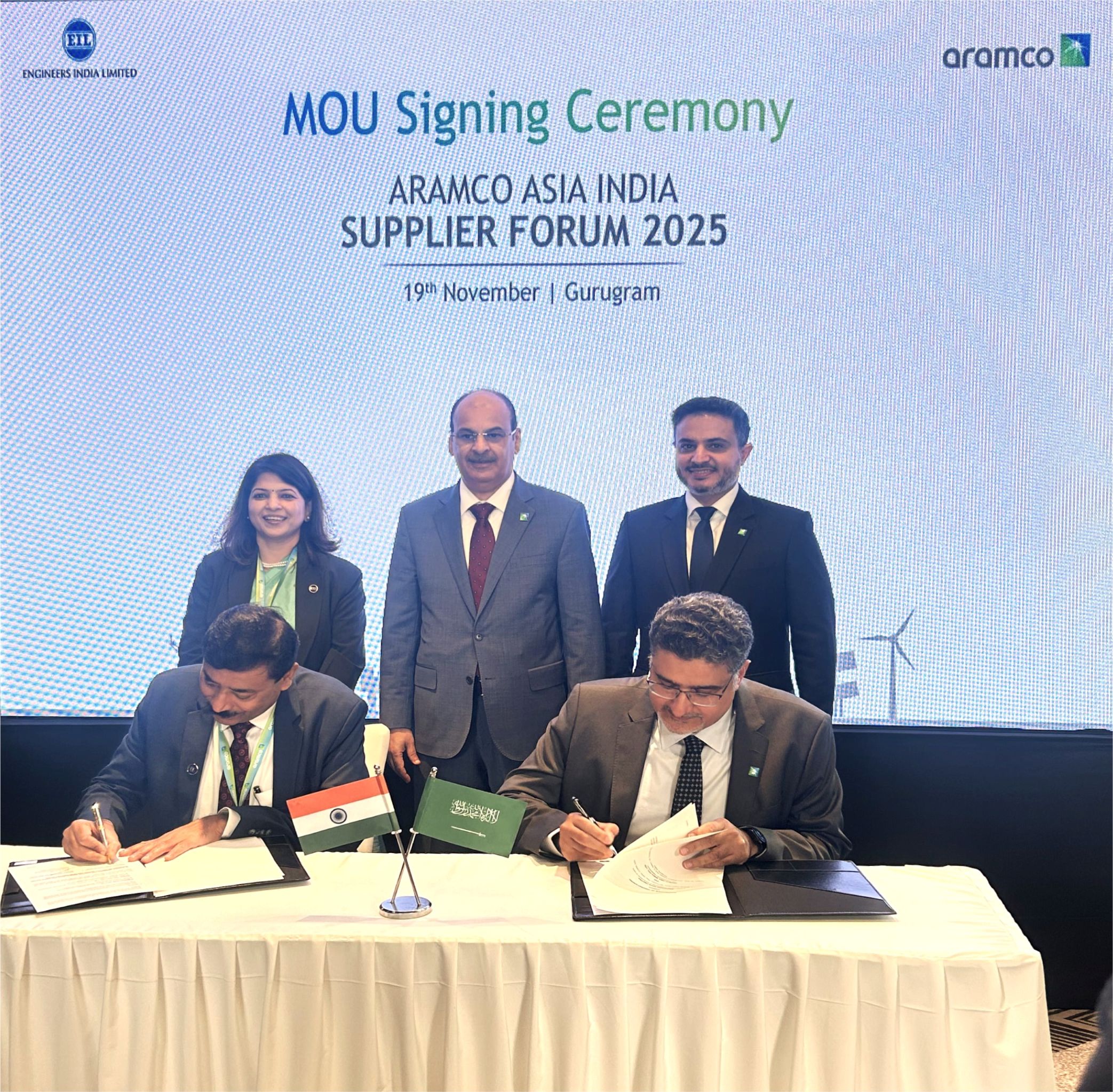 EIL signs MoU with ARAMCO ASIA INDIA PVT. LTD.