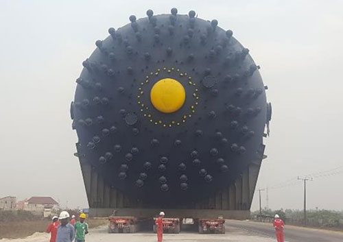 Construction in progres for Dangote Refinery & Petrochemical Project, Nigeria Construction in progres for Dangote Refinery & Petrochemical Project, Nigeria